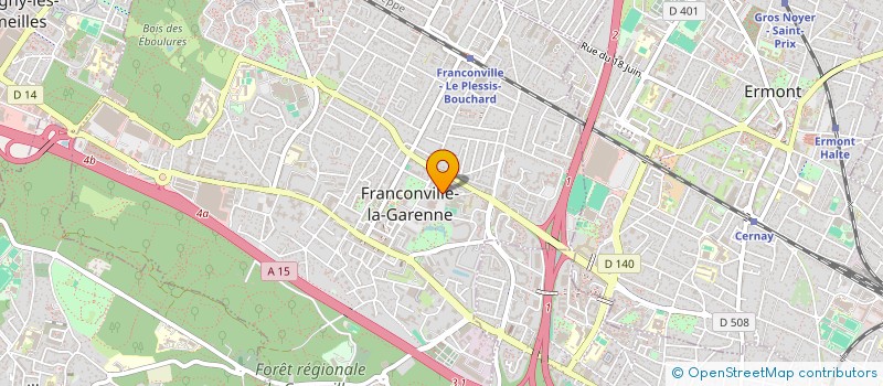 localisation de l'entreprise MONSIEUR ERIC HNATOWYCZ  FRANCONVILLE LA GARENNE