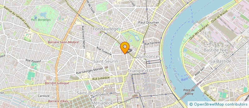 localisation de l'entreprise MONSIEUR ERIC HORVAT  BORDEAUX