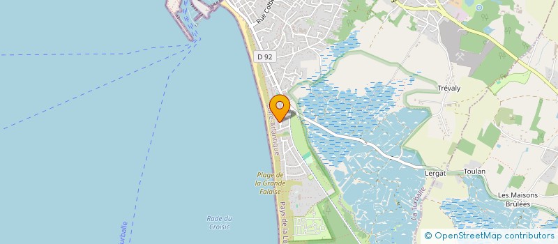 localisation de l'entreprise MONSIEUR ERIC HOUDET  LA TURBALLE