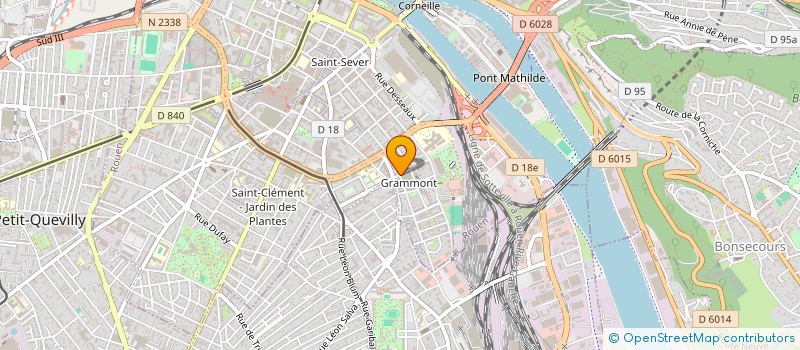 localisation de l'entreprise MONSIEUR ERIC HOUISSE à ROUEN