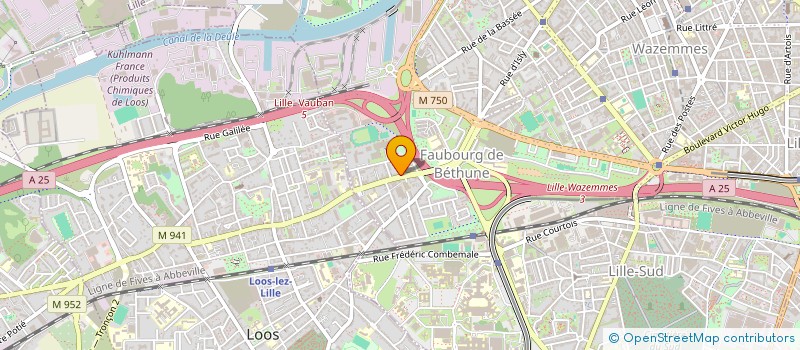 localisation de l'entreprise MONSIEUR ERIC HOUTTE  LILLE