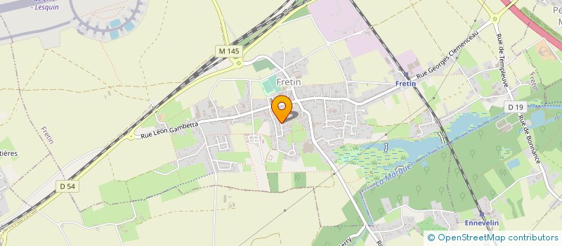 localisation de l'entreprise MONSIEUR ERIC HOVINE à FRETIN