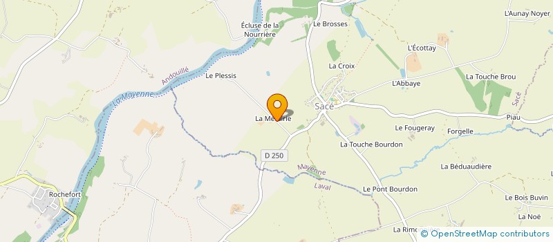 localisation de l'entreprise MONSIEUR ERIC HUBERT  SACE