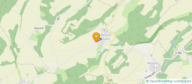 localisation de l'entreprise MONSIEUR ERIC HUGUES  COURCELLES-SUR-VESLE