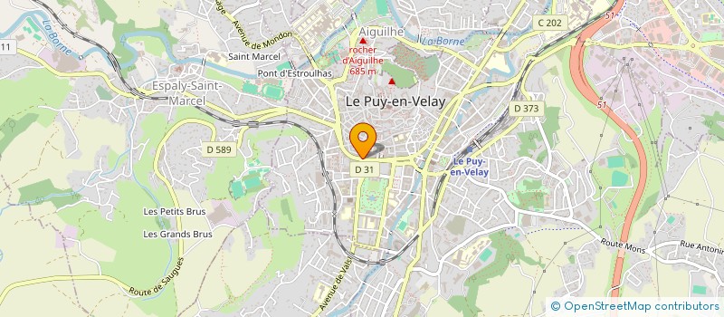 localisation de l'entreprise MONSIEUR ERIC HURYN à LE PUY-EN-VELAY