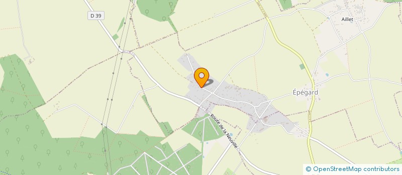 localisation de l'entreprise MONSIEUR ERIC ISAAC  EPEGARD