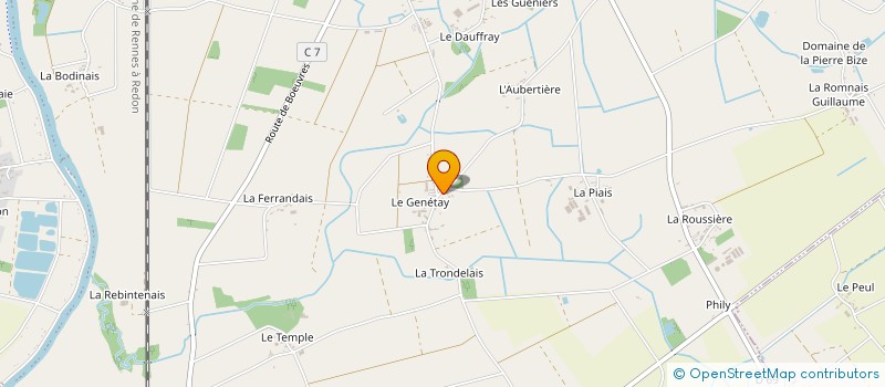 localisation de l'entreprise MONSIEUR ERIC IVAKHNITCHENKO à GUIPRY-MESSAC