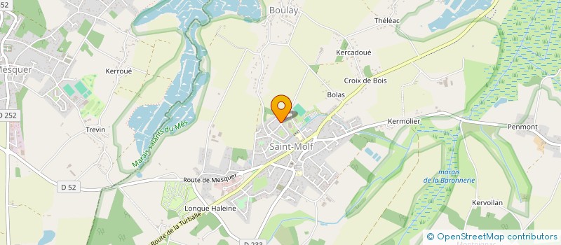 localisation de l'entreprise MONSIEUR ERIC IVARS à SAINT-MOLF