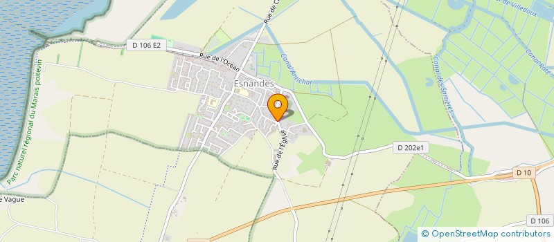 localisation de l'entreprise MONSIEUR ERIC JACOB  ESNANDES