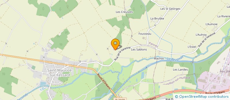 localisation de l'entreprise MONSIEUR ERIC JACQUEMONT à SAINT-MAURICE-SUR-FESSARD