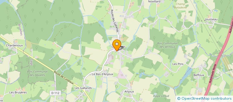 localisation de l'entreprise MONSIEUR ERIC JAILLET  SAGY