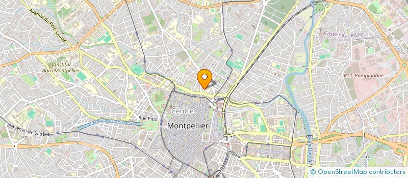 localisation de l'entreprise MONSIEUR ERIC JALLAS à MONTPELLIER