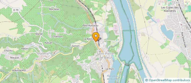 localisation de l'entreprise MONSIEUR ERIC JAMBON  SAINT-PIERRE-DE-BUF