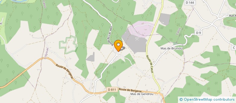 localisation de l'entreprise MONSIEUR ERIC JAMROZ  CRAYSSAC