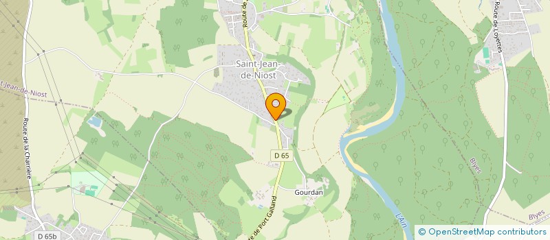 localisation de l'entreprise MONSIEUR ERIC JANIN  SAINT-JEAN-DE-NIOST