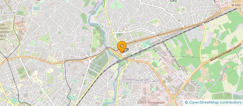 localisation de l'entreprise MONSIEUR ERIC JANSSEN à MONTPELLIER