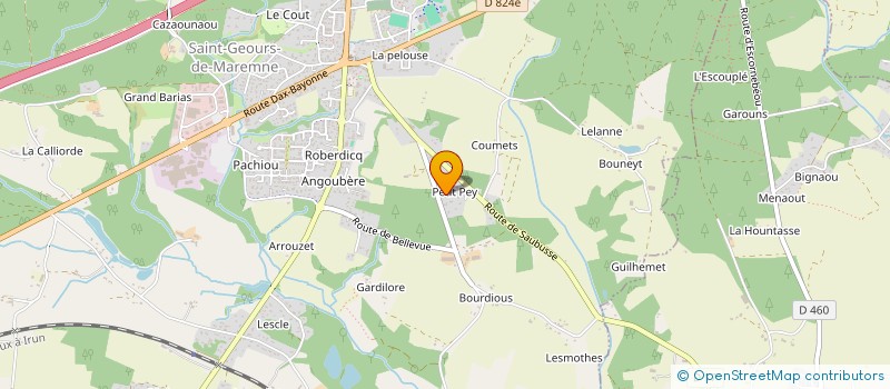 localisation de l'entreprise MONSIEUR ERIC JANTROY à SAINT-GEOURS-DE-MAREMNE