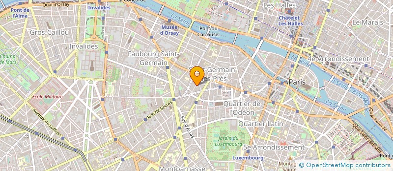 localisation de l'entreprise MONSIEUR ERIC JAQUEMET à PARIS