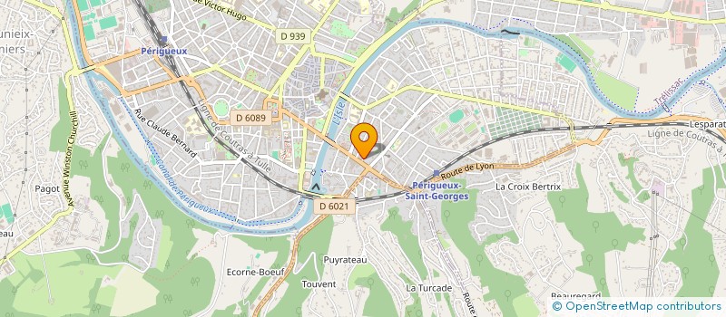 localisation de l'entreprise MONSIEUR ERIC JARDEL  PERIGUEUX