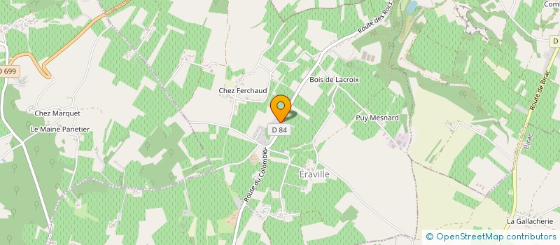 localisation de l'entreprise MONSIEUR ERIC JARNAC à BELLEVIGNE