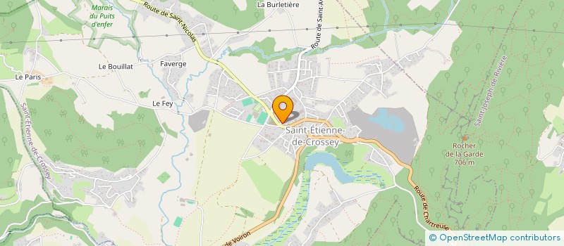 localisation de l'entreprise MONSIEUR ERIC JARRIN  SAINT-ETIENNE-DE-CROSSEY