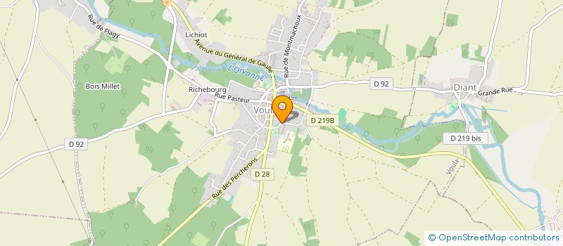 localisation de l'entreprise MONSIEUR ERIC JARRY  VOULX