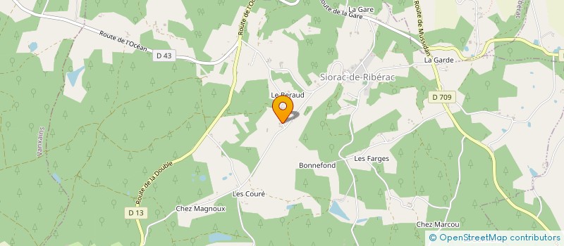 localisation de l'entreprise MONSIEUR ERIC JAUMARD  COMBERANCHE-ET-EPELUCHE