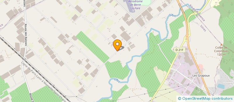 localisation de l'entreprise MONSIEUR ERIC JAUME  SAUSSET-LES-PINS