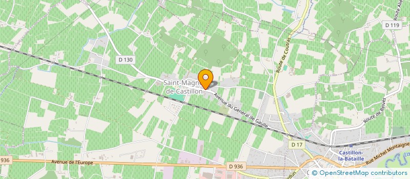 localisation de l'entreprise MONSIEUR ERIC JEAN  SAINT-MAGNE-DE-CASTILLON