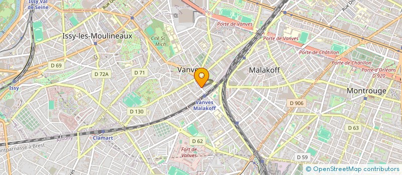 localisation de l'entreprise MONSIEUR ERIC JEAN MARIE MARIE LUCE à VANVES