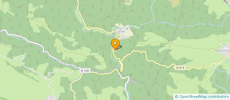 localisation de l'entreprise MONSIEUR ERIC JEAN MICHEL AY  LANET