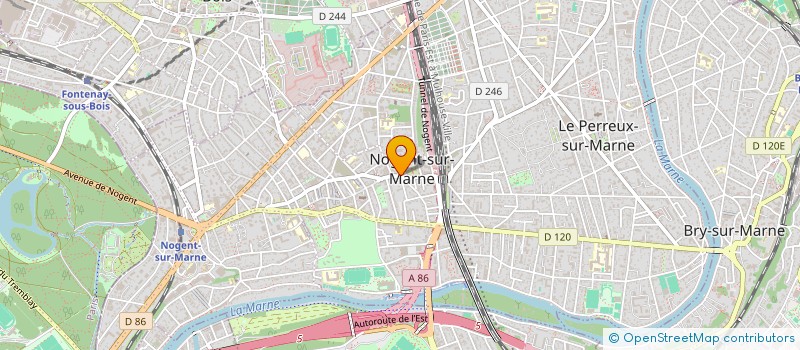 localisation de l'entreprise MONSIEUR ERIC JEAN YVES MESNARD  NOGENT-SUR-MARNE