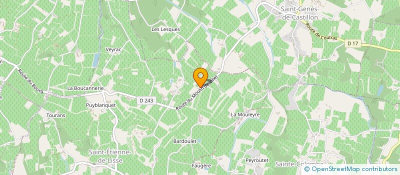 localisation de l'entreprise MONSIEUR ERIC JEANNETEAU  SAINT-ETIENNE-DE-LISSE