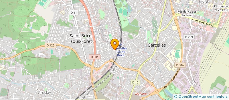localisation de l'entreprise MONSIEUR ERIC JIRNOV à SAINT-BRICE-SOUS-FORET