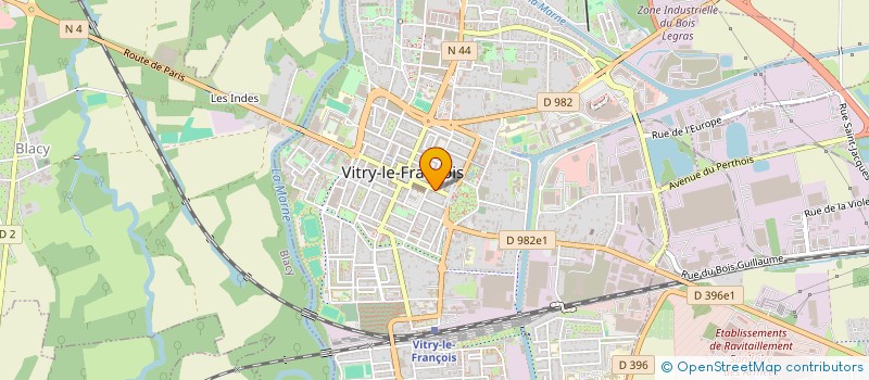 localisation de l'entreprise MONSIEUR ERIC JOFFRES  VITRY-LE-FRANCOIS