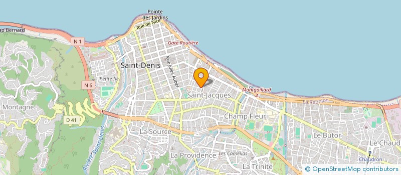 localisation de l'entreprise MONSIEUR ERIC JOHANNEL  SAINT-DENIS