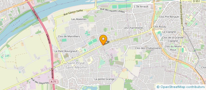 localisation de l'entreprise MONSIEUR ERIC JOLY à ORLEANS