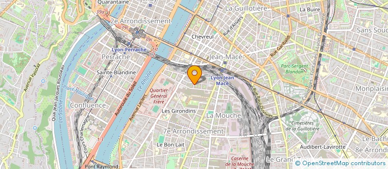 localisation de l'entreprise MONSIEUR ERIC JOMET  LYON