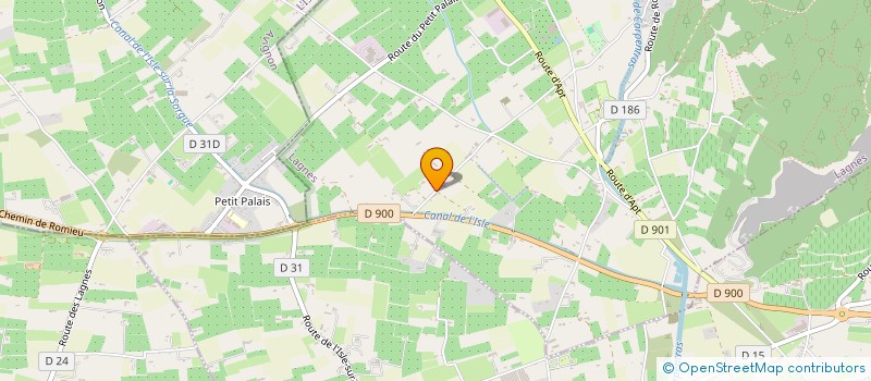 localisation de l'entreprise MONSIEUR ERIC JONINON  LAGNES