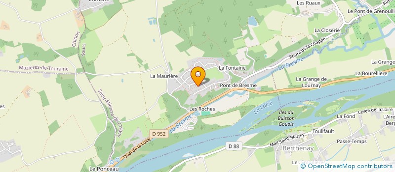 localisation de l'entreprise MONSIEUR ERIC JONVAL à SAINT-ETIENNE-DE-CHIGNY