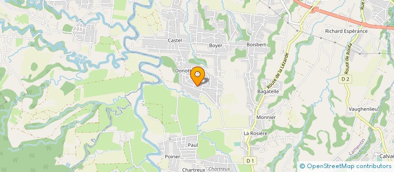 localisation de l'entreprise MONSIEUR ERIC JORAND  LAMENTIN