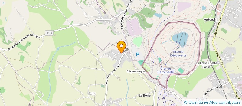 localisation de l'entreprise MONSIEUR ERIC JOSEPH  TAIX