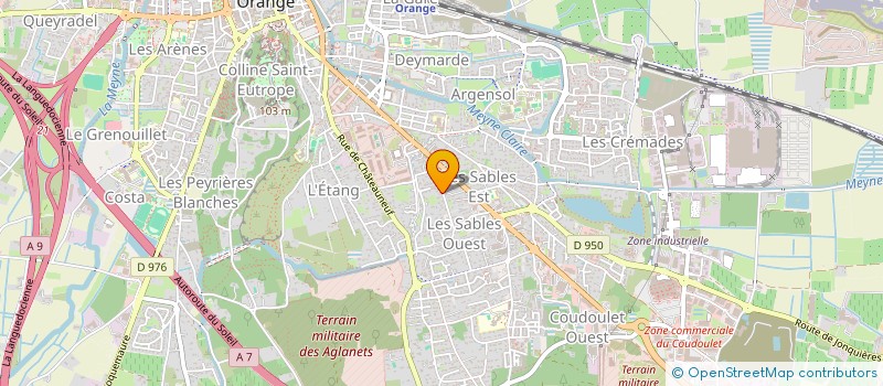 localisation de l'entreprise MONSIEUR ERIC JOSEPH  ORANGE