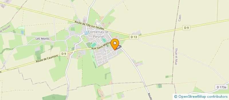 localisation de l'entreprise MONSIEUR ERIC JOUANNE  FONTENAY-LE-PESNEL