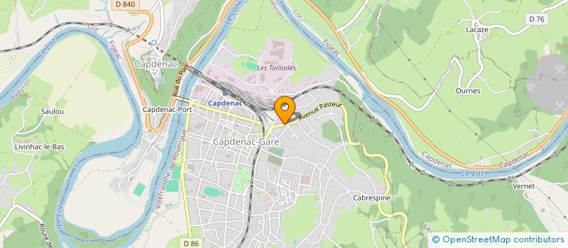 localisation de l'entreprise MONSIEUR ERIC JOUANNEAU  ASPRIERES