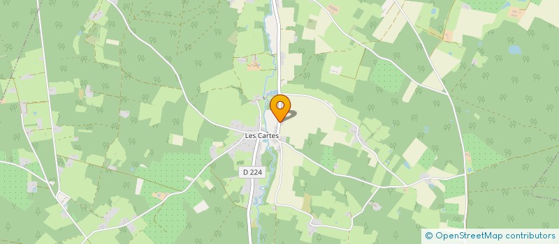 localisation de l'entreprise MONSIEUR ERIC JOUBERT  THOREE-LES-PINS