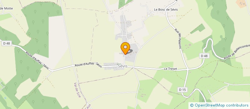 localisation de l'entreprise MONSIEUR ERIC JOURDAIN  VAL-DE-SCIE