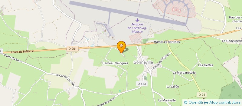 localisation de l'entreprise MONSIEUR ERIC JOURDAIN à GONNEVILLE-LE THEIL