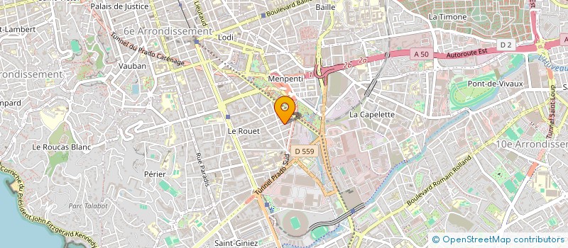 localisation de l'entreprise MONSIEUR ERIC JOURNOT à MARSEILLE
