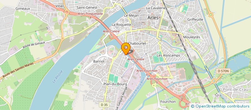 localisation de l'entreprise MONSIEUR ERIC JOUVEAUX à ARLES